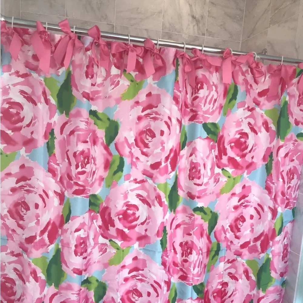 🌟 HOLY GRAIL 🌟 Shower Curtain Hotty Pink First Impression